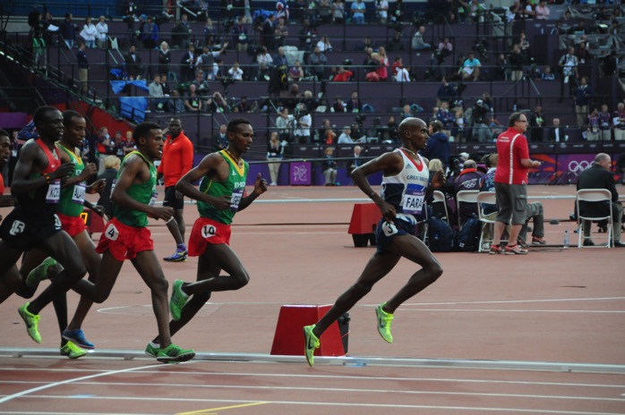 Mo Farah 5000m Olympic Final