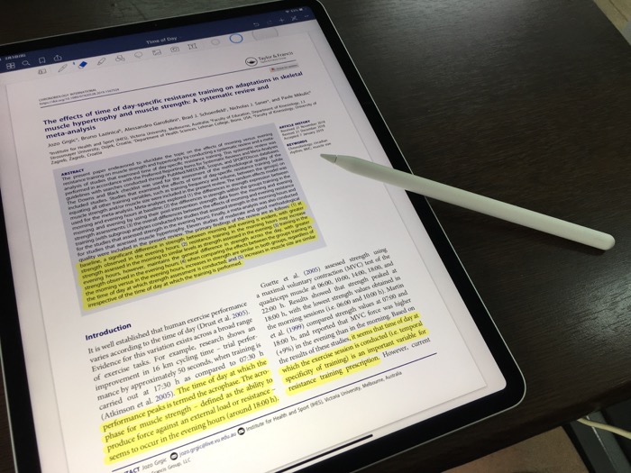 618 Ipad Pro 12 9インチとapple Pencilで論文を読む環境を整える 紙に印刷して読むのと同じ読み心地をデジタルで再現 S Cつれづれ